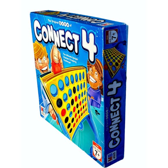 VTG Game Connect 4 Milton Bradley 100% Complete 1st Collection Frame Upgrade VG+ - Picture 4 of 8